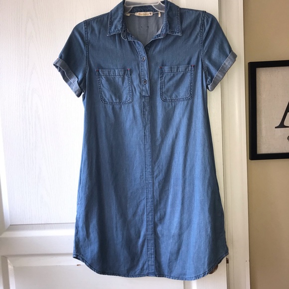 barbour denim dress